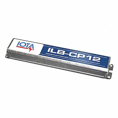 IOTA ENGINEERING MFG# ILBCP12AM5, LED Emerg. Driver IOTA 13-1/4 L 2-1/4 W