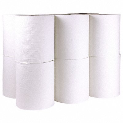 TOUGH GUY MFG# 60FG12, Paper Towel Roll Hardwound White PK12