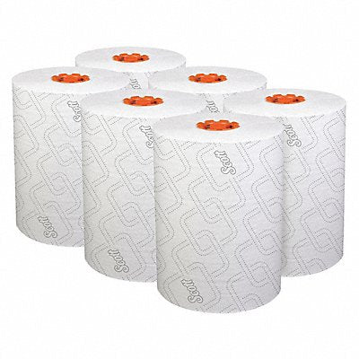 KIMBERLY-CLARK PROFESSIONAL MFG# 47035, Paper Towel Roll 580 ft White PK6