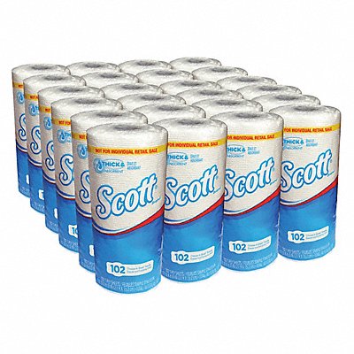 SCOTT MFG# 47031, Paper Towel Roll 51 ft White PK24