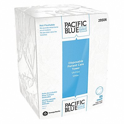 GEORGIA-PACIFIC MFG# 29506, Dry Wipe 1/4 Fold White 29506 PK24