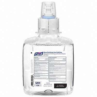 PURELL MFG# 655102, Hand Sanitizer 40 oz Sz CS6 Series PK2