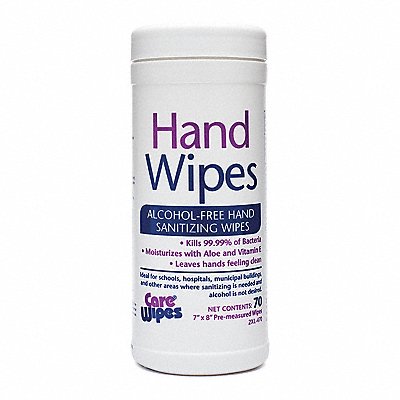 2XL MFG# 2XL470, Hand Sanitizing Wipes 7 x 8 White PK6