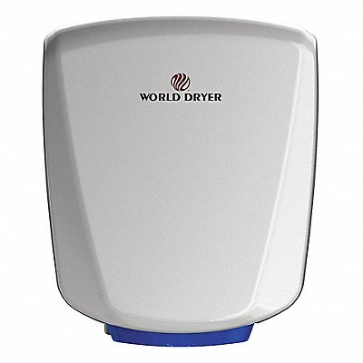 WORLD DRYER MFG# Q974A2, Hand Dryer White Al Cover