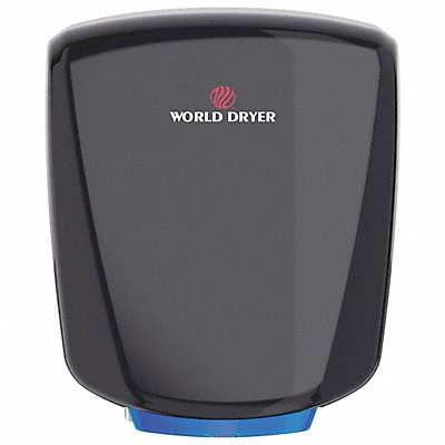 WORLD DRYER MFG# Q162A2, Hand Dryer Black Al Cover