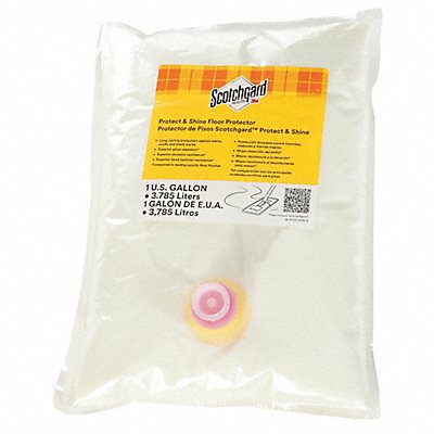 SCOTCHGARD MFG# PS1G, Floor Protector Liquid 1 gal Bag PK2