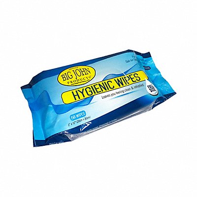 BIG JOHN MFG# BJHW50, Body Wipes 12 inL 8 inW PK5