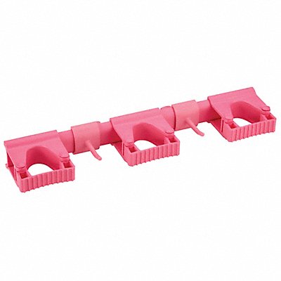 VIKAN MFG# 10111, Tool Wall Bracket 16 1/2 in L Pink