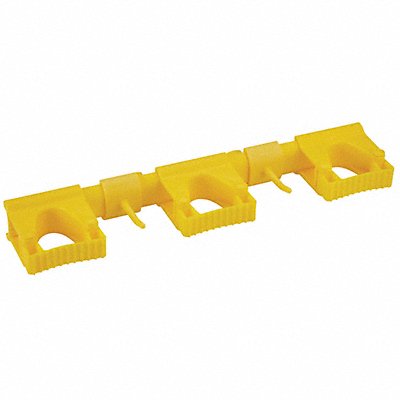 VIKAN MFG# 10116, Tool Wall Bracket 16 1/2 in L Yellow