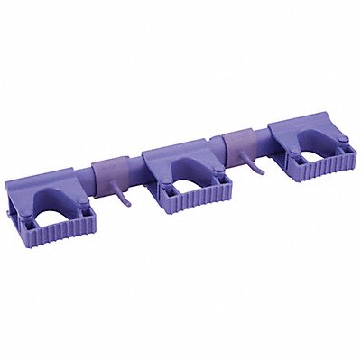 VIKAN MFG# 10118, Tool Wall Bracket 16 1/2 in L Purple