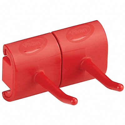 VIKAN MFG# 10144, Tool Wall Bracket 3 1/4 in L Red