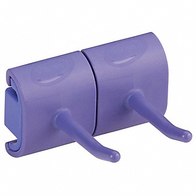 VIKAN MFG# 10148, Tool Wall Bracket 3 1/4 in L Purple