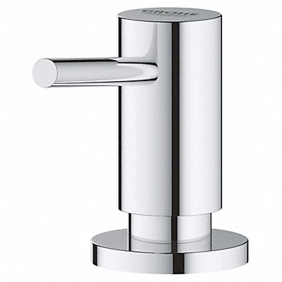 GROHE MFG# 40535000, Soap Disp SLVR 15 oz 3 7/8 inD