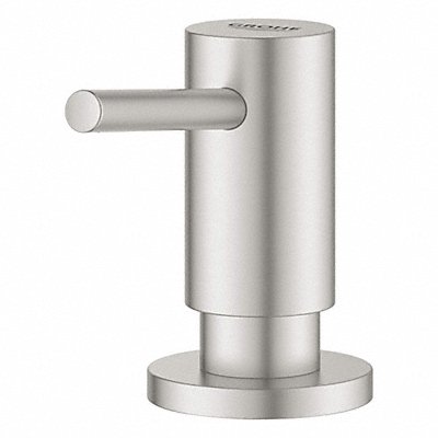 GROHE MFG# 40535DC0, Soap Disp SLVR 15 oz 3 7/8 inD