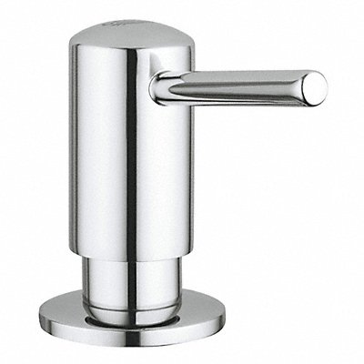 GROHE MFG# 40536000, Soap Disp SLVR 15 oz 3 7/8 inD