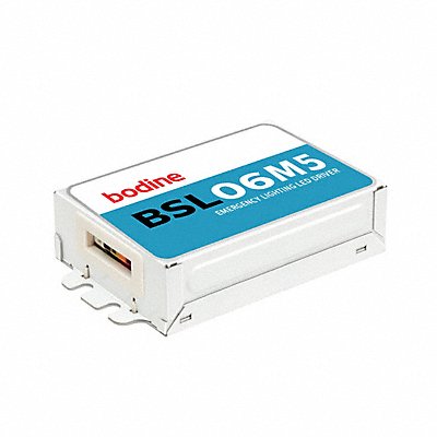 BODINE MFG# BSL06M5LD, LED Emergency Driver Lithium Ion 6 W