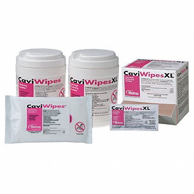 CAVIWIPES MFG# MACW078100, Disinfecting Wipes 160 ct Canister