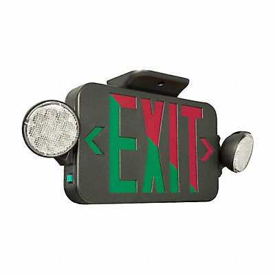 COMPASS MFG# CCRGB, LED Lighted Exit Sign