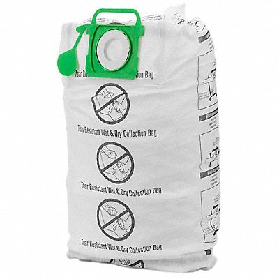 SHOP-VAC MFG# 9021633, Vacuum Bags Non-Reusable Wet/Dry PK2