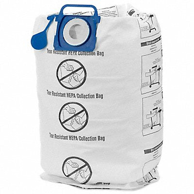 SHOP-VAC MFG# 9021833, Vacuum Bags Non-Reusable Dry Cloth PK2