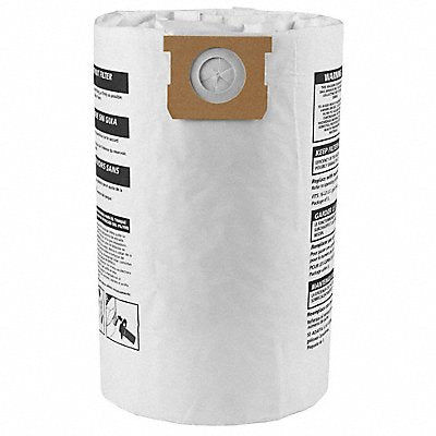 SHOP-VAC MFG# 9066333, Vacuum Bags Non-Reusable Dry Paper PK3