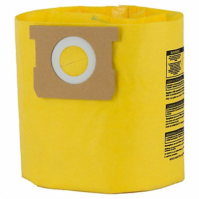 SHOP-VAC MFG# 9196433, Vacuum Bags Non-Reusable Dry Paper PK2