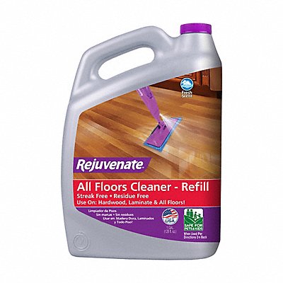 REJUVENATE MFG# RJFC128, All Floors Cleaner Clear 1 gal