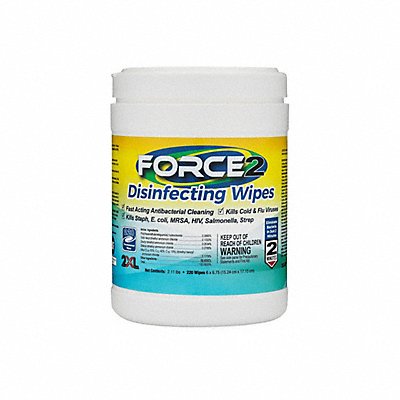 2XL FORCE MFG# 2XL407, Disinfecting Wipes PK6