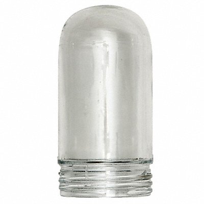 SHAT-R-SHIELD MFG# G1002, Glass Globe 6 3/4 L 3 W 3 H Clear