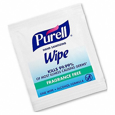 PURELL MFG# 902210, Sanitizer Wipes Box 5 x 7