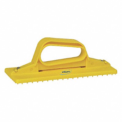 VIKAN MFG# 55106, E9584 Scrub Pad Holder Yellow 9 L