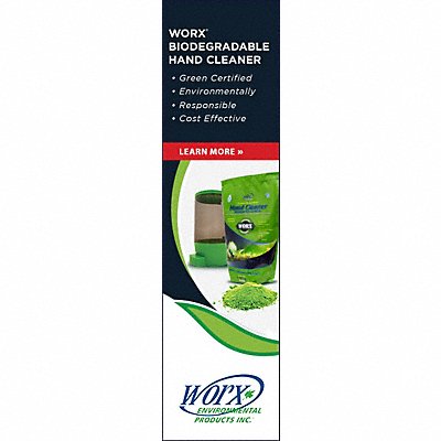 WORX MFG# 112300, Hand Cleaner GRN 3 lb Juniper-Berry