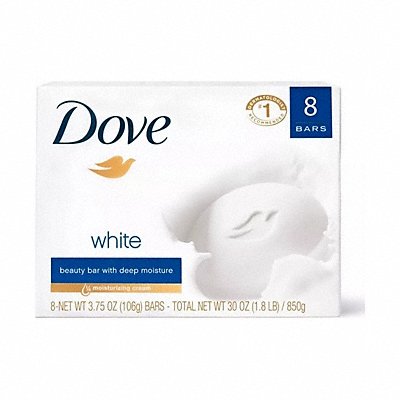 DOVE MFG# CB610795, Body Soap WH 3.75 oz Perfumed PK72