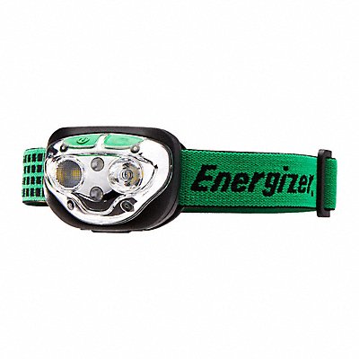 ENERGIZER MFG# ENIHDFRLPB, Rechrg Headlamp Plastic Black 400lm