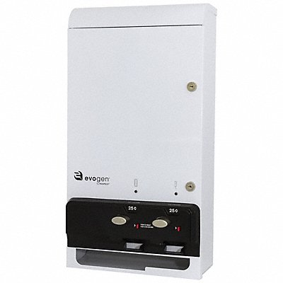 EVOGEN MFG# EV125, Sanitary Napkin/Tampon Dispenser Metal