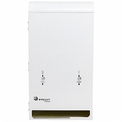 EVOGEN MFG# EVNT3W, Sanitary Napkin/Tampon Dispenser White