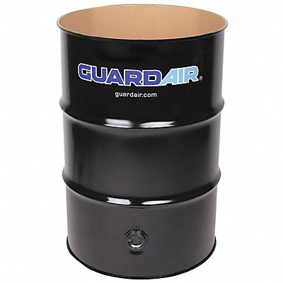 GUARDAIR MFG# N650, Vacuum Drum Open Head 55 gal Black