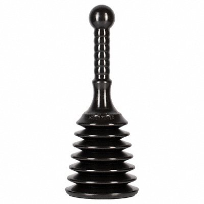 MASTER PLUNGER MFG# MPS4, Surface Sink Plunger Rubber 5 Cup Dia