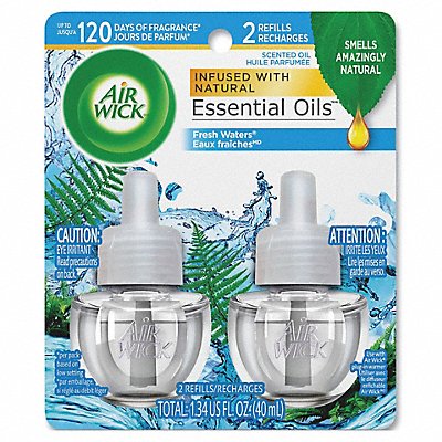 AIR WICK MFG# 6233879717, Oil Based Air Freshener Refill PK2