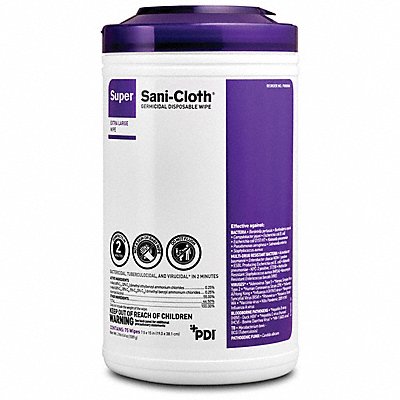 SANI PROFESSIONAL MFG# P86984, Disinfecting Wipes Disposable PK6