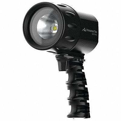 PRINCETON TEC MFG# S522BK, Spotlight Plastic Black 1200lm