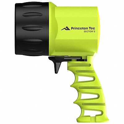 PRINCETON TEC MFG# S722NY, Spotlight Plastic Neon Yellow 1200lm